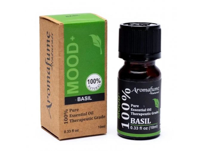 Aromafume Essential Oil Natural Basil Bazalka, 10 ml