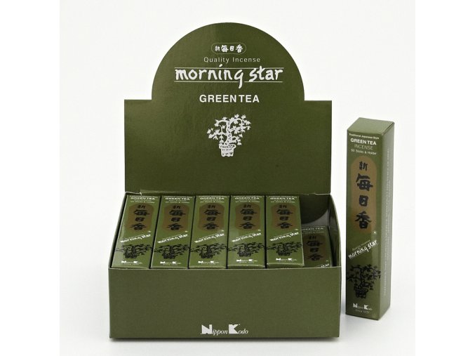 Nippon Kodo Morning Star Green Tea Vonné tyčinky, 50 ks