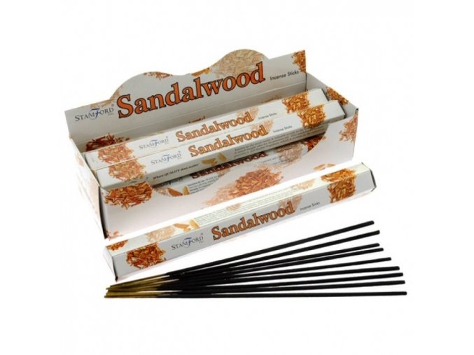 Stamford Premium Sandalwood Vonné tyčinky, 20 ks