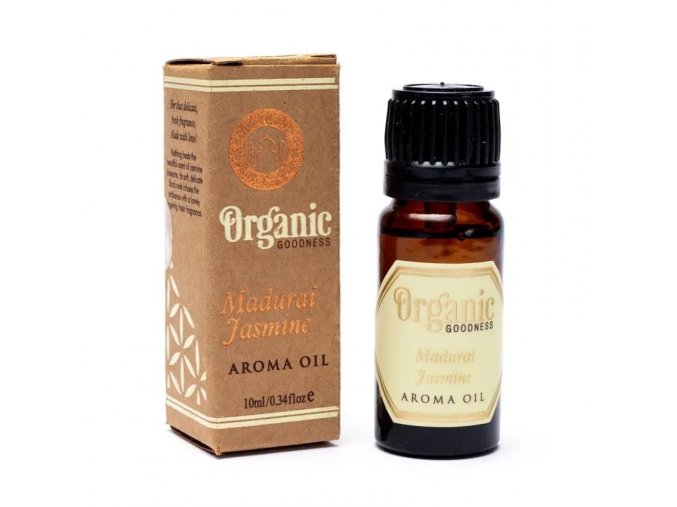 Song of India Organic Essential Oil Madura Jasmine (Jasmín), 10 ml