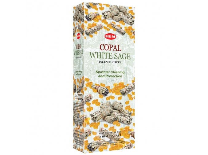 HEM Vonné tyčinky Copal White Sage, 20 ks