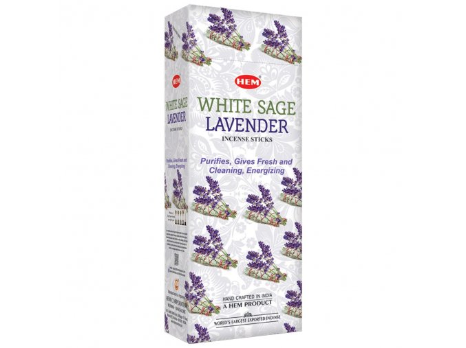 HEM Vonné tyčinky White Sage Lavender, 20 ks