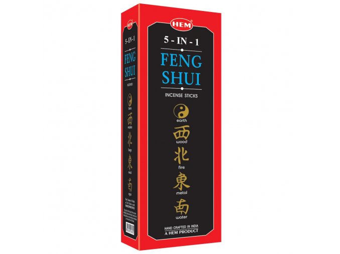 HEM Vonné tyčinky Feng shui 5 in 1, 20 ks