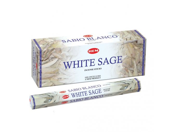 HEM Vonné tyčinky White Sage, 20 ks