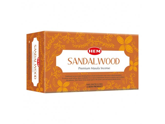 HEM Vonné tyčinky Premium Masala Sandalwood, 15 g