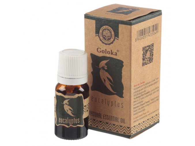 Goloka Natural Essential Oil Eucalyptus, 10 ml
