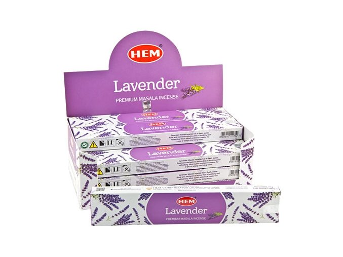 HEM Vonné tyčinky Premium masala Lavender, 20 ks