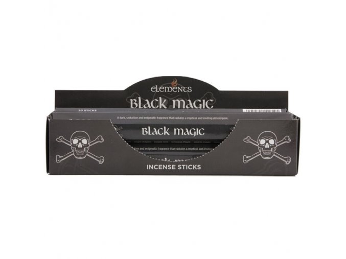 Elements Vonné tyčinky Black Magic, 20 ks