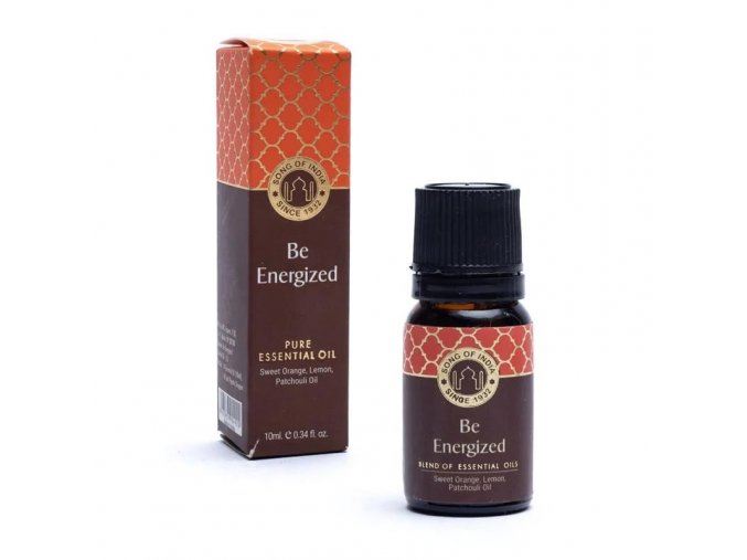 Song of India MIX esenciálních olejů Be Energized (Nabijte se energií), 10 ml