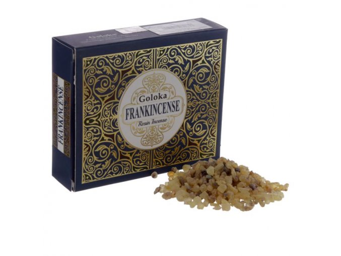 Goloka Vonná pryskyřice pro vykuřování Frankincense (Kadidlo), 50 g.