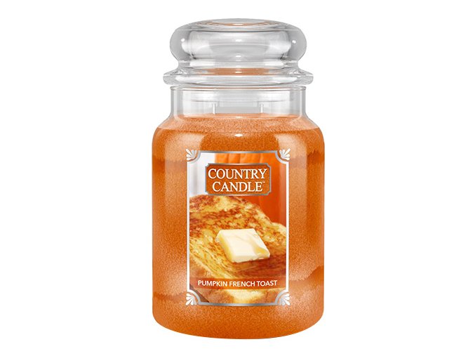 Country Candle Vonná svíčka Pumpkin French Toast, 680 g.