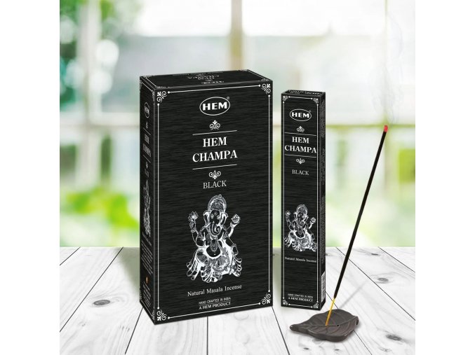 HEM Vonné tyčinky Premium Masala Black Champa, 15 g 2