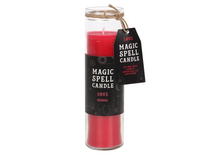Spirit of Equinox Magic Spell Candle Magická svíčka Love (Červená)