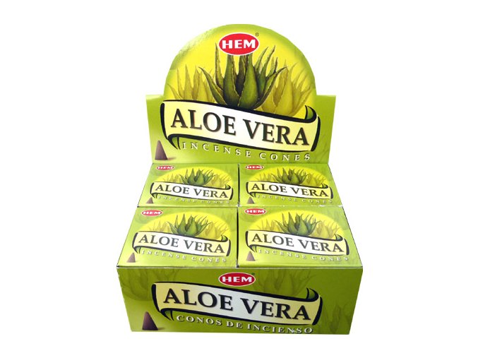 HEM Vonné kužely Aloe Vera, 10 ks
