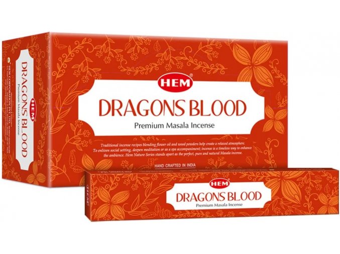 HEM Vonné tyčinky Premium Masala Dragons Blood, 15 g 2