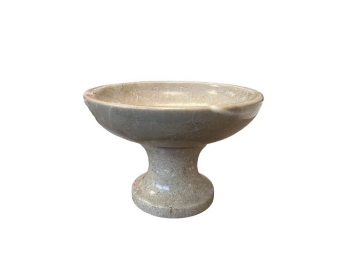 Mani Bhadra Kadidelnice Miska pro vykuřování Onyx (béžový), Ø 9,5 cm