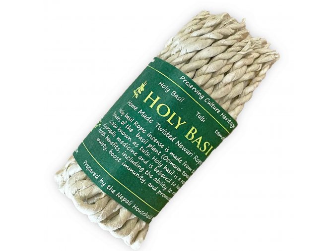 Tibetan incense Tibetské vonné Provázky bylinné Holy Basil (svatá bazalka), 50 ks