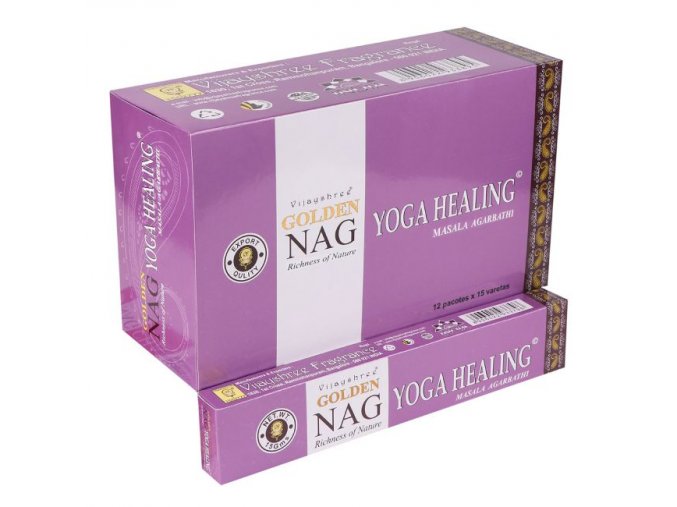 Vijayshree Vonné Tyčinky Golden Nag Yoga Healing, 15 g