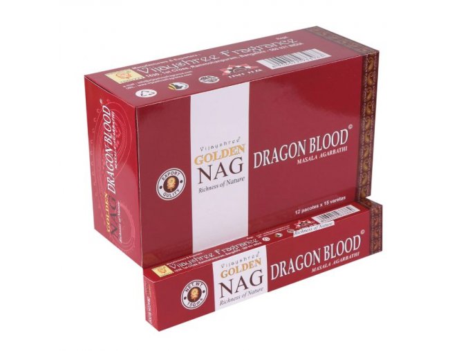 Vijayshree Vonné Tyčinky Golden Nag Dragon Blood, 15 g