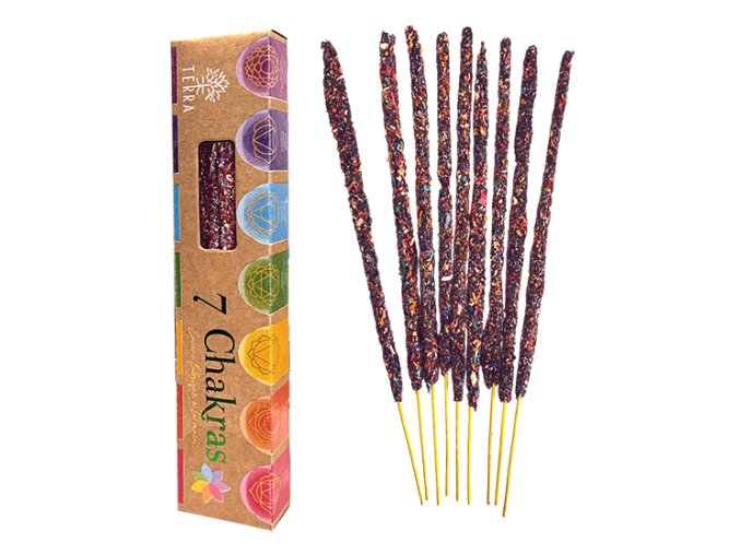 Terra Vonné tyčinky 7 Chakras, 20 g