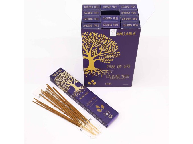 Banjara Vonné tyčinky Botanické Strom baobab, 15 g.