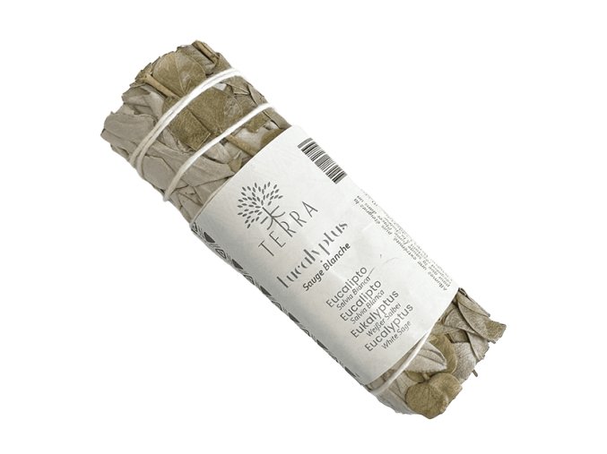 TERRA Svazek pro vykuřování White sage a Eucalyptus 2 (Šalvěj bílá a Eukalyptus), 10 cm, 20 30 g.