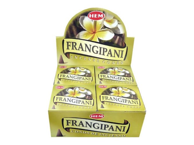 HEM Vonné kužely Frangipani (Plumérie), 10 ks