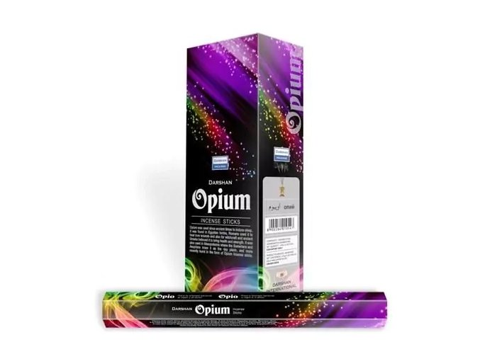 Darshan Vonné tyčinky Opium Hexa, 20 ks