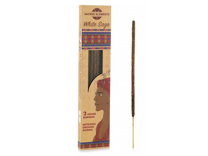 HEM Vonné tyčinky Sacred Elements White Sage (Bílá šalvěj), 10 ks
