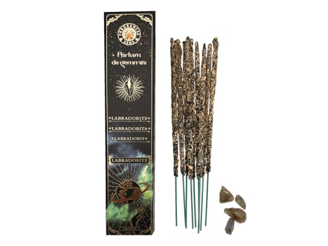 FRAGANCES & SENS Vonné tyčinky Parfum de Gemmes Labradorite Uran, 20 g.