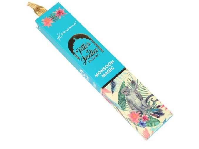 Tales of India Vonné tyčinky Karmaroma Moonsoon Magic (Monzunová magie), 15 g.