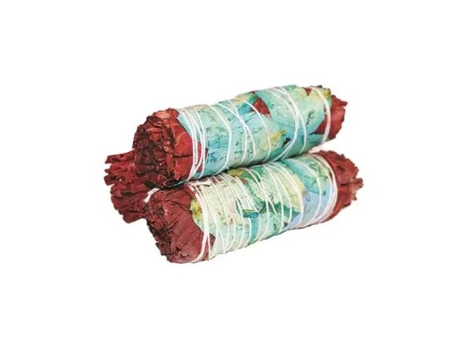 Green Tree Svazek pro vykuřování Divine Cleansing White sage (Šalvěj bílá) a Dragons Blood (Dračí krev), 10 cm 1