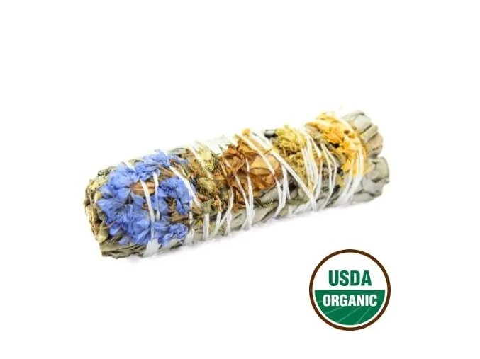 Green Tree Svazek pro vykuřování Good Vibes White Sage (Šalvěj bílá), 10 cm, 1 ks