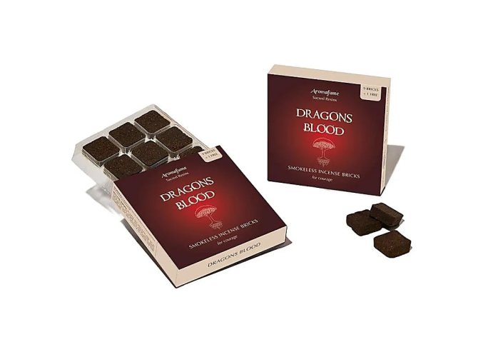 Aromafume Vonné cihličky Dragons Blood, 9 ks