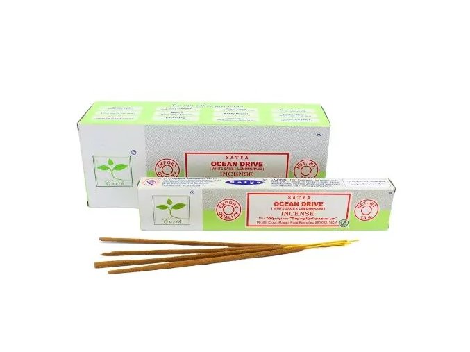 Shrinivas Satya Vonné tyčinky Earth Satya Ocean Drive (Mořská cesta), 15 g. 1 balení 1