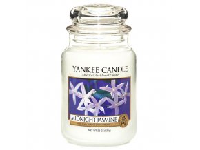 Yankee Candle Vonná svíčka Půlnoční jasmín (Midnight Jasmine), 623 g