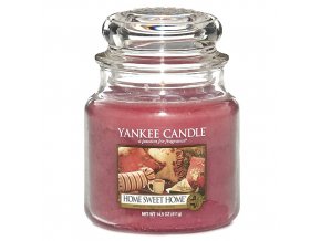 Yankee Candle Vonná svíčka Ó sladký domove (Home Sweet Home), 411 g