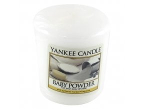 Yankee Candle Votivní svíčka Dětský pudr, 49 g