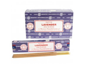 Vonné tyčinky Shrinivas Satya Lavender, 15 g