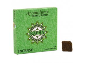 Aromafume vonné cihličky Bricks Kapha dosha, 9 ks