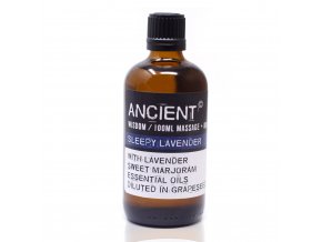 Aroma olej pro masáže a do koupele Levandule směs, 100 ml