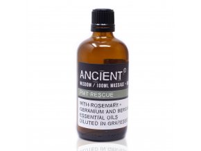 Aroma olej pro masáže a do koupele Na zmírnění příznaků PMS směs, 100 ml