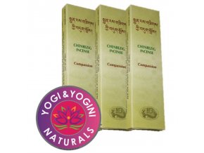 Vonné tyčinky Tibetan Chenrezig Compassion Soucit, 20 g