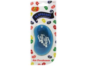 Vůně do auta Jelly Belly 3D Air Freshener Blueberry Borůvky, 1 ks