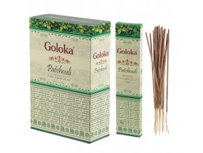 Goloka Masala Patchouli Vonné tyčinky, 15 g