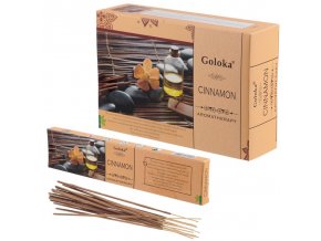 Goloka Aromatherapy Cinnamon Vonné tyčinky, 15 g