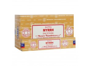 Shrinivas Satya Vonné tyčinky Myrrh, 15 g