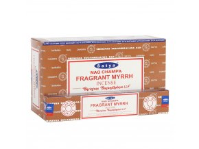 Shrinivas Satya Vonné tyčinky Fragrant Myrrh, 15 g