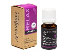 Aromafume Natural Essential Oil Lavender Levandule, 10 ml