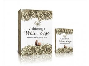 Green Tree Californian White Sage Vonné kužely Tekoucí dým, 12 ks